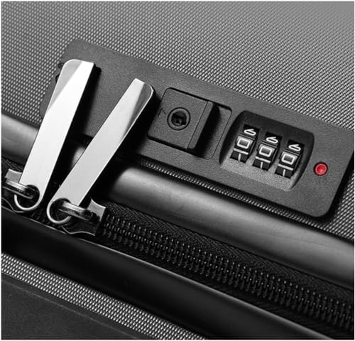 20inch Travel Suitcase with 360° Spinner Wheels, Lightweight ABS Hardside Textured Luggage for Business Travel & Carry-On, Durable & Scratch-Resistant3