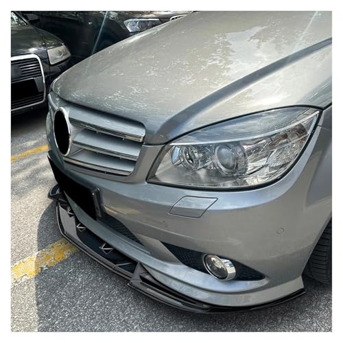 Modification extérieure avec becquet avant et diffuseur Benz Classe C W204 - 7