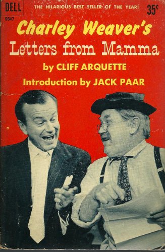 Charley Weaver's Letters from Mamma... 1960... ... B0047LYV4E Book Cover