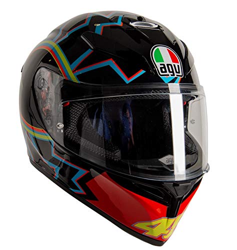 AGV K3 SV-S Motorcycle Helmet (S, VR46 Replica) Automotive