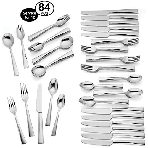 Lenox Archdale 84-piece Flatware Set 18/10 by Lenox 18/10 Service for 12