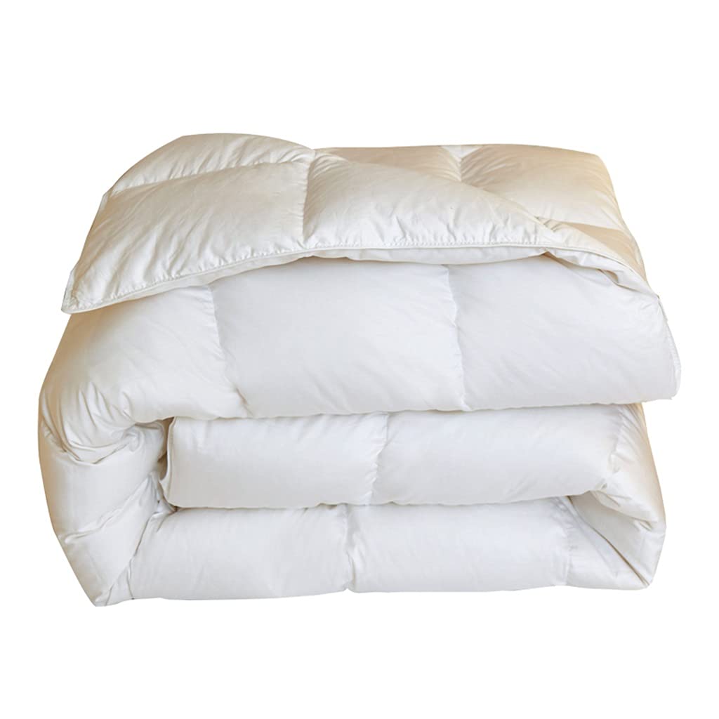 NZPOST Piumino Invernale 95 Piumino D'Oca Bianco Piumino Invernale Ispessito Caldo Piumino Trapunta Hotel Singolo Matrimoniale Cotone Trapunta di Cotone ()