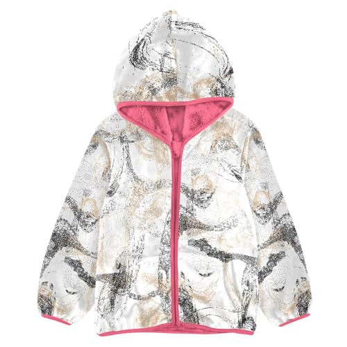 GuoChe Abstract Brush Toddler Boy Fleece Jacket