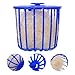 UPKOCH Bird Nest Toy Hanging Cage Nesting Bowl for Parakeets Budgies Small Birds 2.91X2.91X2.75 Inch Natural Jute Bird Relaxing Nest Basin