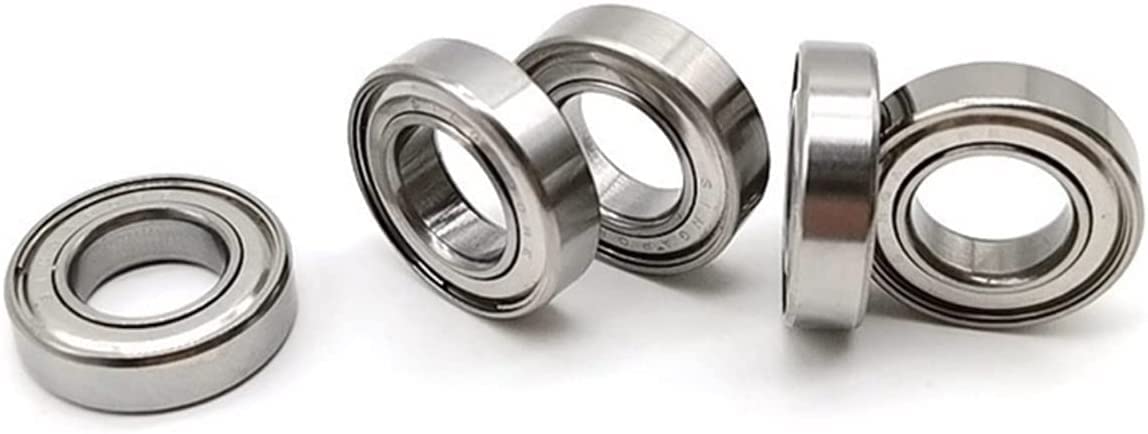 JGNAYRKJQI Non Standard Bearing Fishing Reel Bearings S6800 ZZ Stainless Steel Ball Bearing 10x20x5mm ABEC-9
