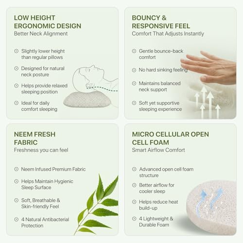 Image of Neckpedic Hybrid Pillow Pack of 2