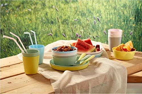 Ikea 204.613.78 Kalas Pack of 6 Plastic Bowl Dishes Multi Coloured Pastel, Multicolored Pastel - Image 4