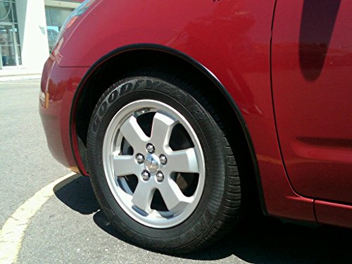 TRUE LINE Automotive Black Wheel Well Fender Molding Trim Kit 5/8'' Wide