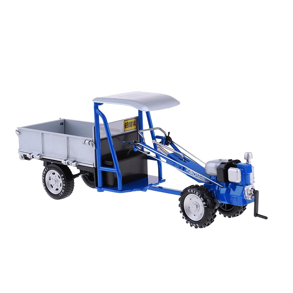 Modello di trattore agricolo retrò, modello di veicolo meraviglioso, ornamenti per la casa, regali, di auto in lega retrò in Per scala 116, di