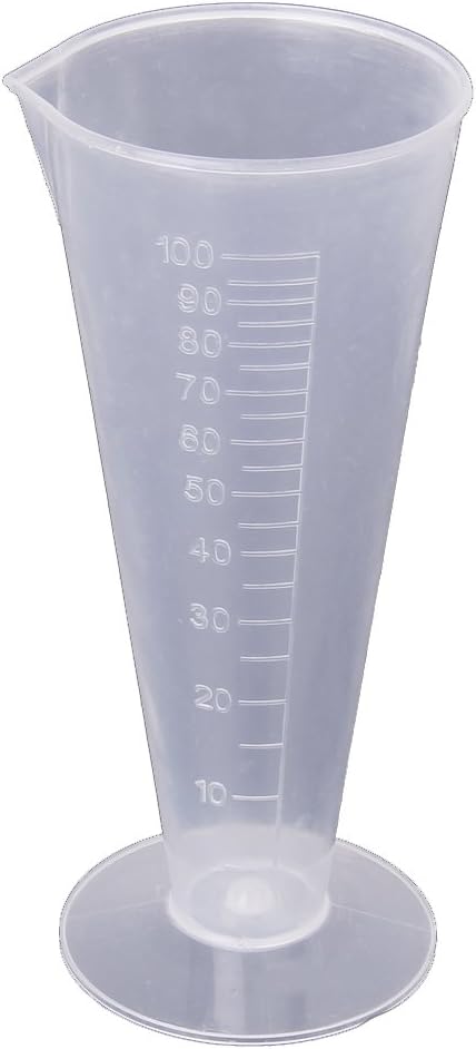 Kitchen Laboratory Plastic Measurement Beaker Measuring Cup (100ml)