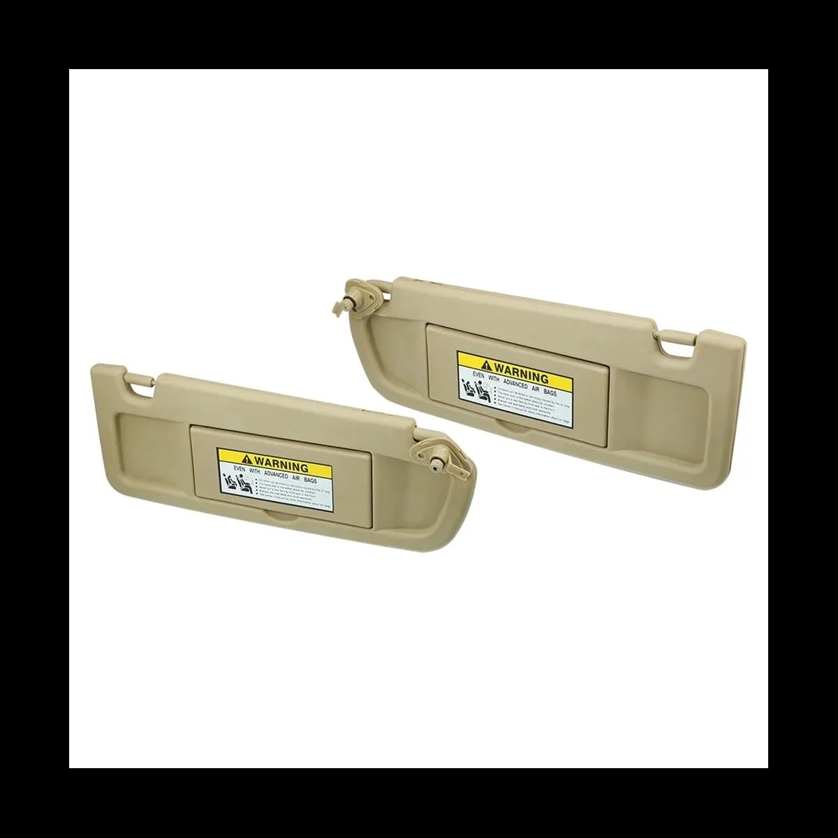 Alette Parasole Auto Per Civic 2006-2008 Beige 83280-SNA-01ZF Lato sinistro Nessuna luce Visiera parasole Scudo parasole Blocco ombra Aletta Pantina Parasole
