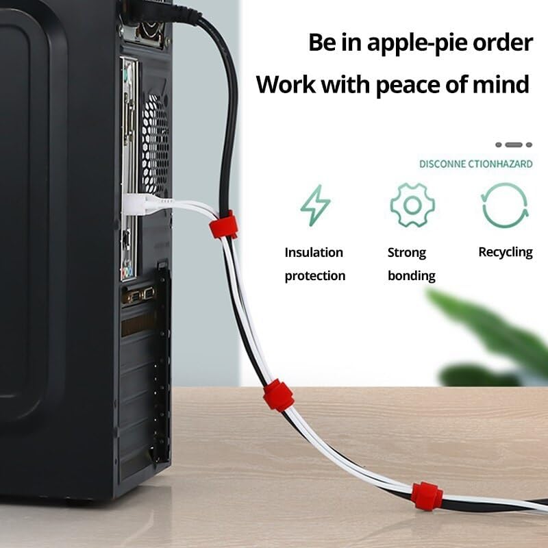 ケーブルタイ 50/100 取り外し可能なジッパーストラップ、再利用可能なジッパーストラップラップアラウンドジッパーストラップ 結束