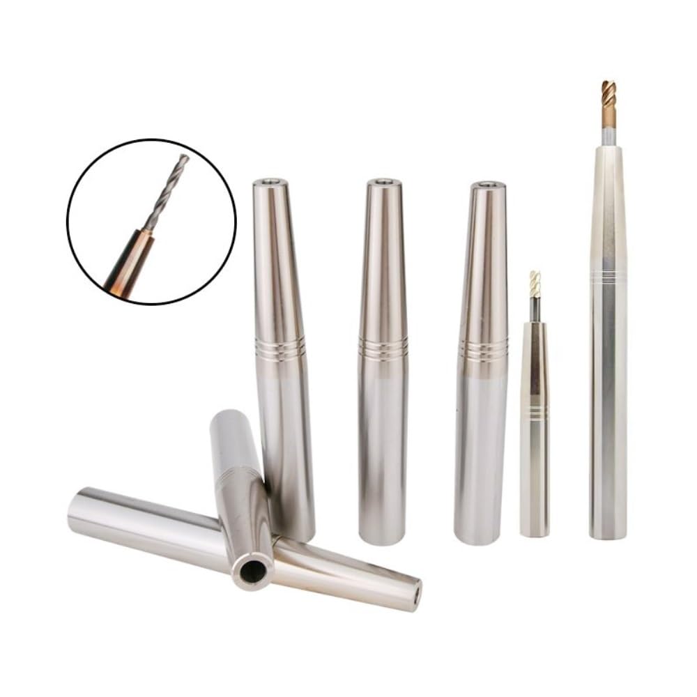 Portaherramientas de Mandril termorretráctil ST12 ST16 ST20 Varilla extensión SRS SRN 3,175 mm 1/8 4 6 8 10 12 Piezas máquina Herramienta CNC(ST25-SRS12-110L)
