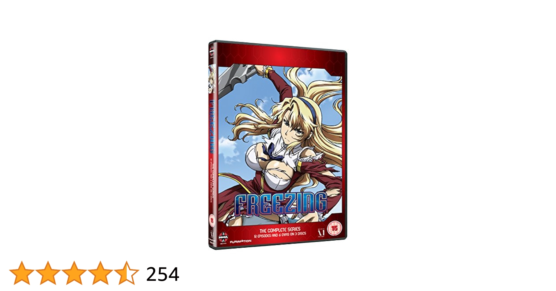 アニメ【ジャンク】フリージング ヴァイブレーション セット DVD アニメ【ジャンク】フリージング ヴァイブレーション セット DVD