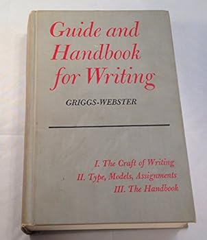Hardcover Guide and handbook for writing Book