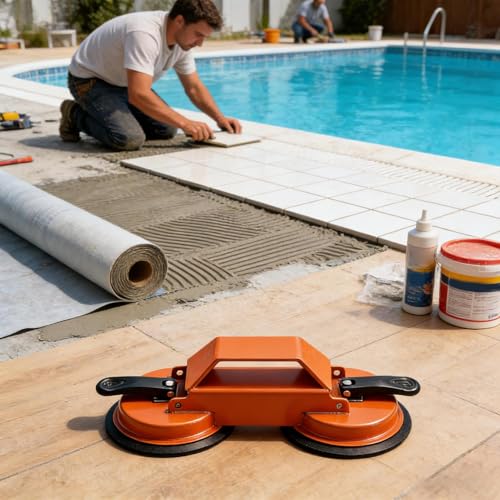Fixateur de crevasses au sol et ventouse de 30 pouces pour parquet