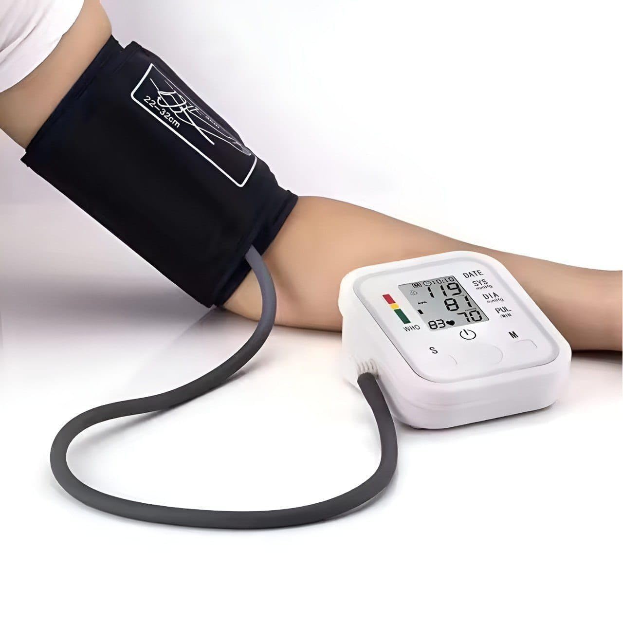 Automatic Digital Blood Pressure Monitor for Upper Arm, Large LCD Display, Voice Talking Function, Adjustable Cuff 22-32cm, Home Use-image-19