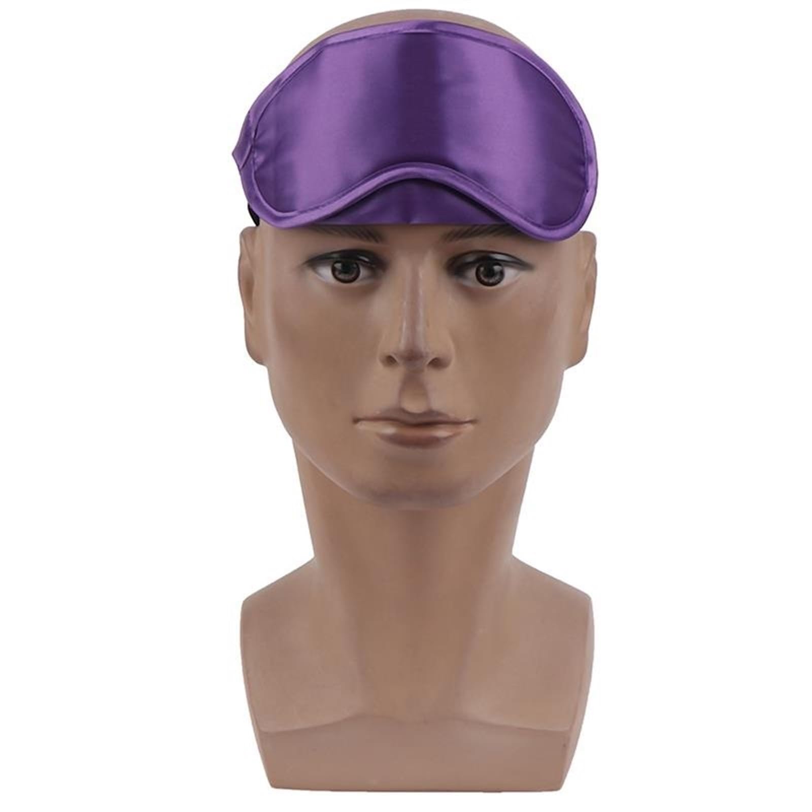 antifaz Máscara de seda for ojos, cubierta for sombra de ojos, suave, con los ojos vendados, parche for el ojo de viaje, parche for el ojo for dormir Natural, máscara for dormir, mujeres, hombres, cub