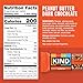 KIND Bars Peanut Butter Dark Chocolate, Healthy Snacks, Gluten Free, 8g Protein, 6 Count