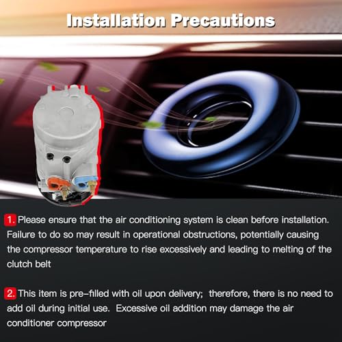 Image of Air Conditioning Compressor for Ford Explorer for Mercury Mountaineer