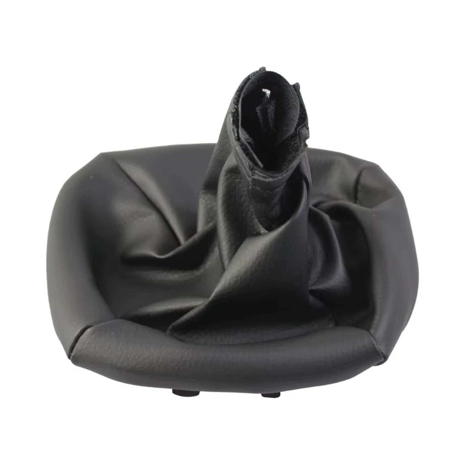 Qwqaab Dust Cover Manual Gear Knob Manual 5 Speed Gear Shift Knob Pu Black For Fiat For Panda 2012-2020 46315999 48Yt7180(Dust Cover)