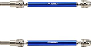 RCAWD 1/10 CVD Driveshafts for Kraton 4S V2 & Outcast 4S V2 Upgrades (Only Fit V2), Axles Joint Shafts Aluminum Parts for ARRMA #ARA311147#ARA4408V2#ARA4410V2 Blue