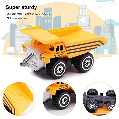 image for Childom Mini Engineering Car Toys, Alloy Construction Engineering Vehi
