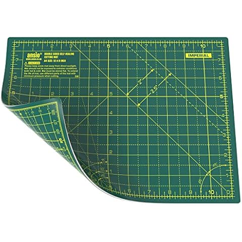 ANSIO Alfombrilla de Corte Profesional A4 Auto Curación 5 Capas Cover