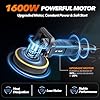 GEVEELIFE Buffer Polisher, 6 Inch/7 Inch 1600W Rotary Car Buffer Polisher Waxer, 7 Variable Speed 1000-3500 RPM, Detachable Handle for Car, Boat Sanding, Polishing, Waxing #1
