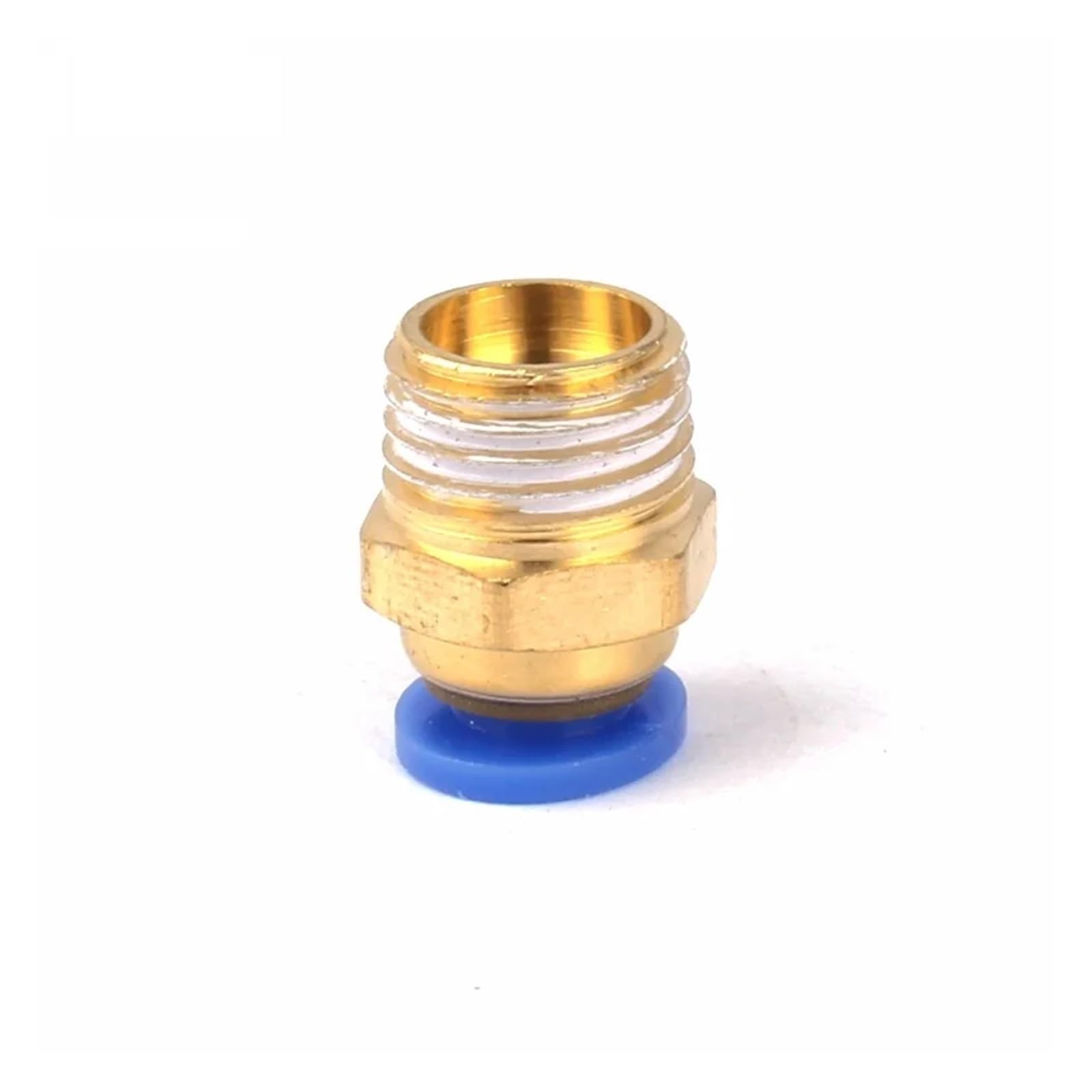 Accesorios para tuberías de riego, 30 Uds 1/4in-6/8mm Conector rápido de latón Rosca Macho for Manguera neumática tubería Alta presión