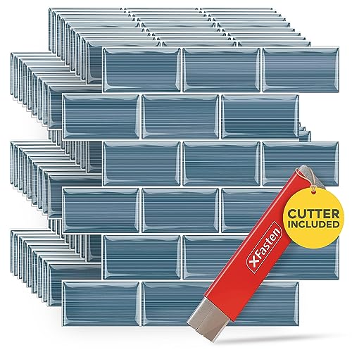 XFasten Backsplash Tile for Kitchen Peel and Stick Tile 10pcs