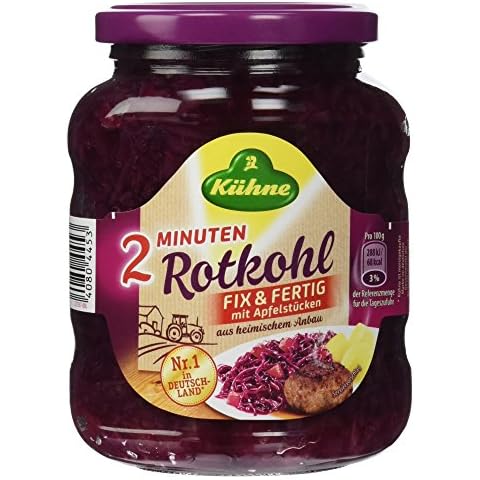 Kühne 2 Minuten Apfelrotkohl, 370 ml Cover