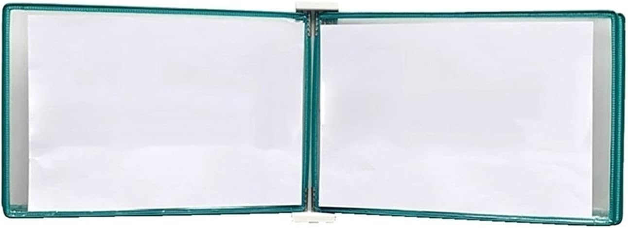 Naścienny uchwyt na dokumenty Folder ścienny A3, A3 [16,53 cala × 11,69 cala] 10 kieszeni(Green)