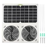 Aerodynamische Solarpanel-Abluftventilatoren zur Optimierung des Luftstroms in verschiedenen Einstellungen