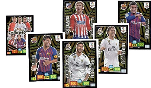 Adrenalyn XL Lote de 5 Balones deORO mas la Card Invencible