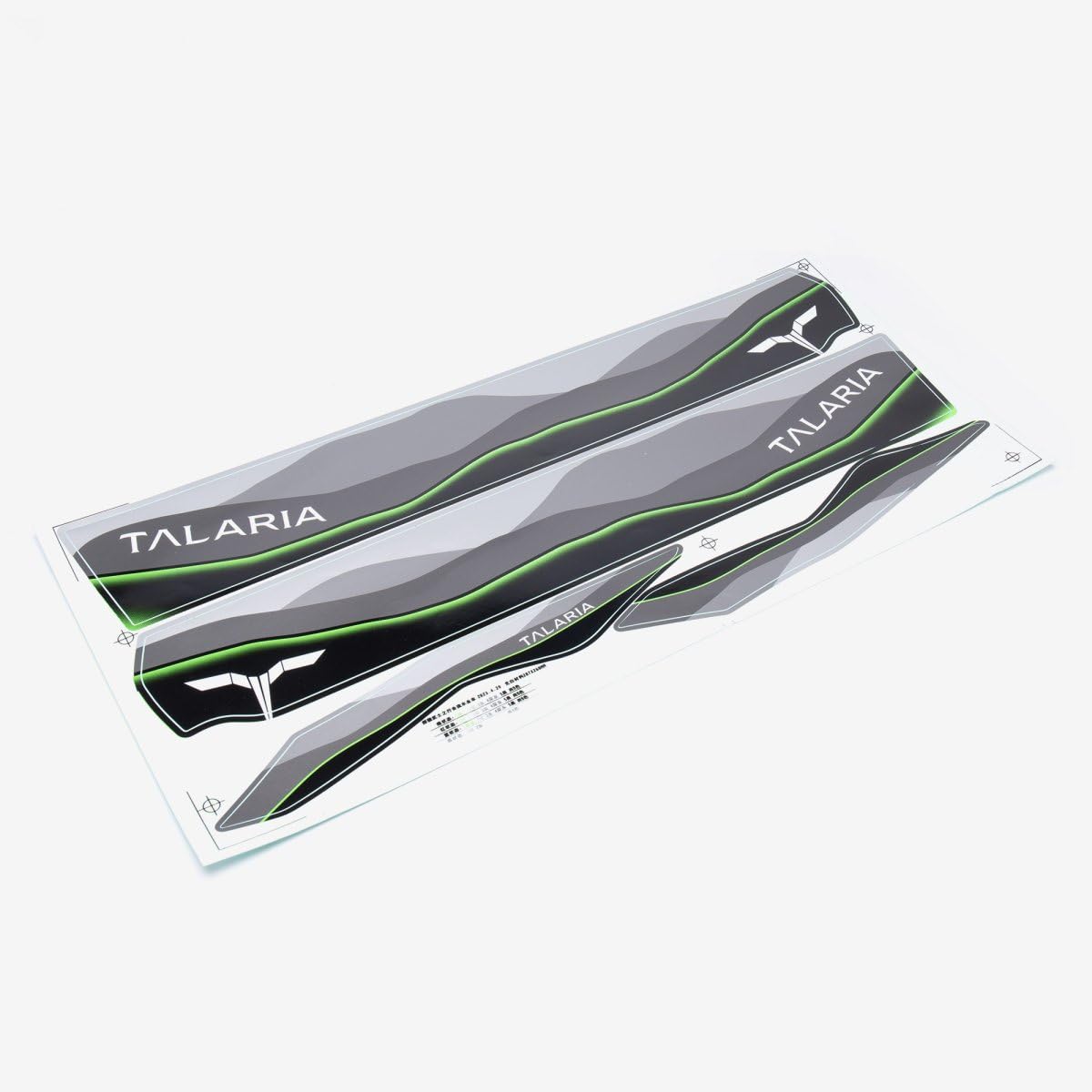 Talaria Grey/Green Graphic Kit Compatible With X3 Mx Tl2500/X3 Pro Mx Tl2500-V2/X3 Pro Road Legal Tl25-V2/X3 Road Legal Tl25
