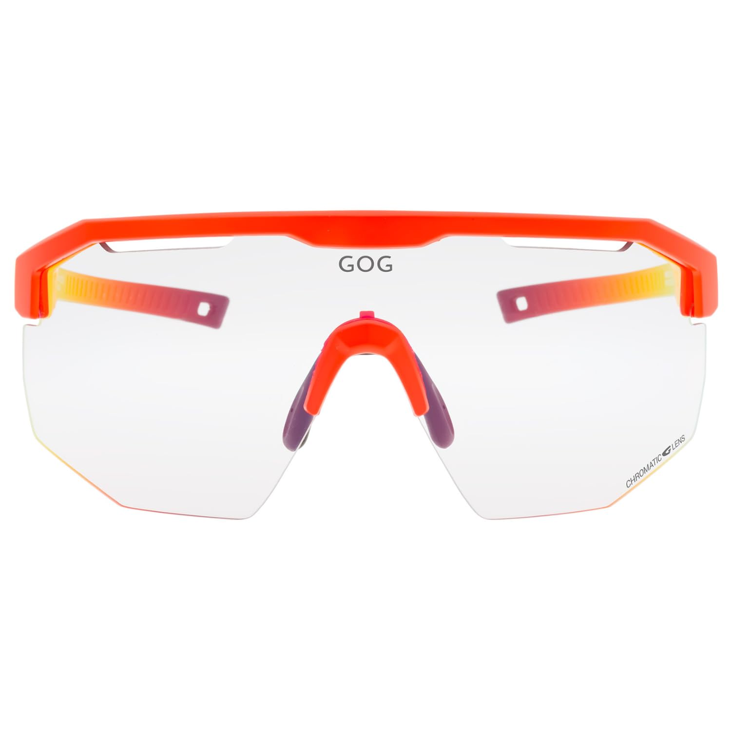 GOG - Okulary rowerowe unisex fotochromowe z lustrzanymi szkłami