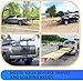 Adjustable Steel Pick Up Truck Bed Hitch Extender Extension Rack with Flag for Boat Lumber Long Loads Canoe Ladder