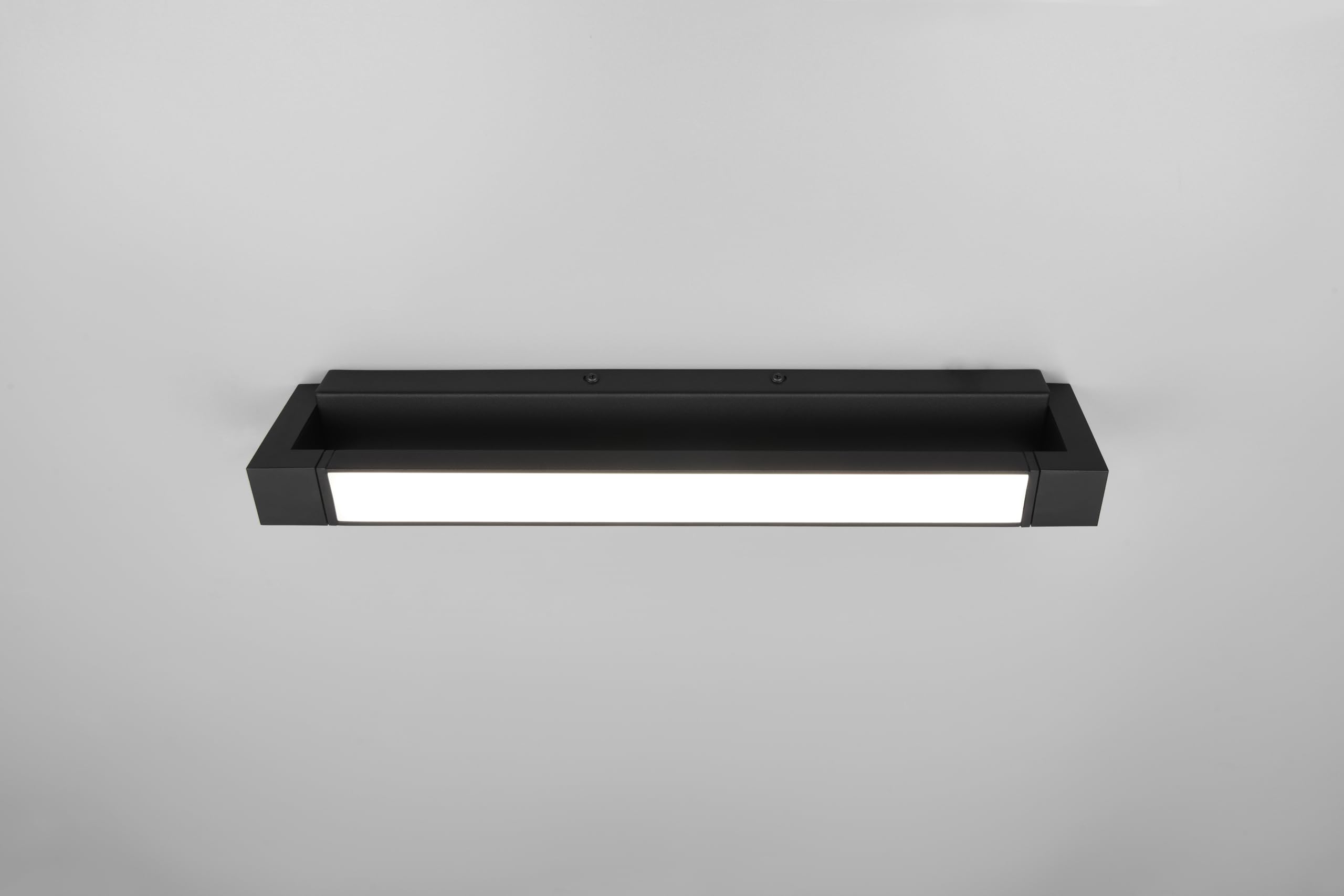 Trio Leuchten FABRIZIO LED Applique de salle de bain 9W Aluminium Noir mat Dimmable Couleur réglable