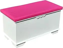 Bau Recamierr Organizador Caixa Madeira Pé De Cama Para Quartos puff