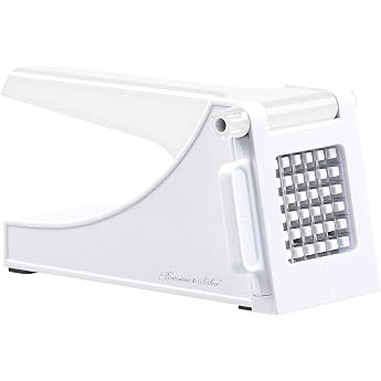 Rosenstein & S hne Chip Cutter with Removable Cutting Grid Potato Cutter French Fries Machine Kitchen