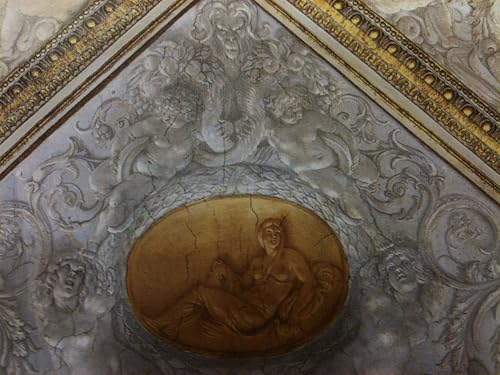 Cuadro de Lienzo Detalle de Camerino Farnese por Annibale Carracci para Salon 60x90cm