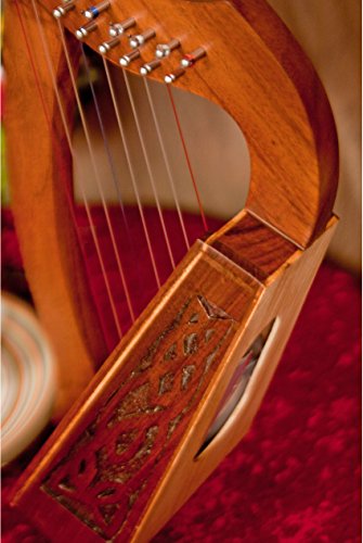 Roosebeck Lily Harp, 8 Strings, Knotwork - Thumbnail 3