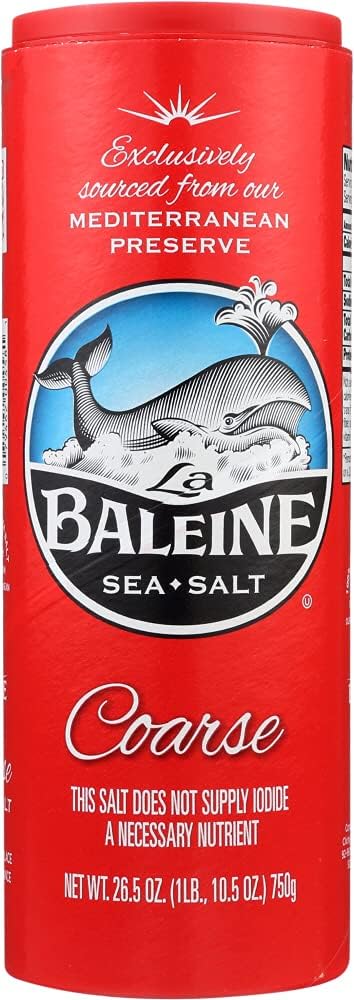 Sal Marina Gruesa La Baleine, Producto de Francia, 26.5 Oz