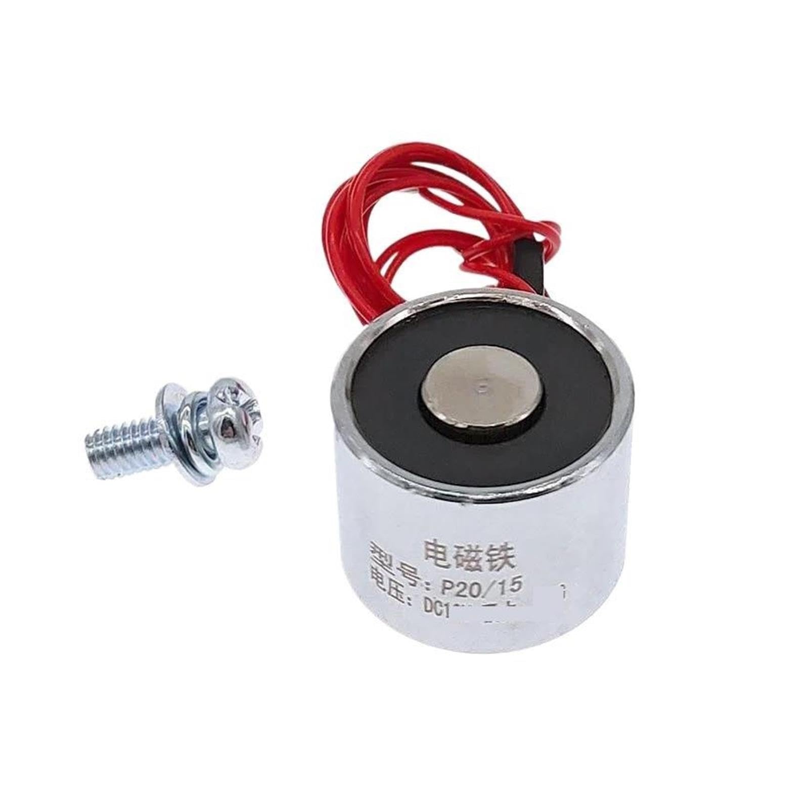 Aimant électrique support P20/15, 3kg, levage 30N DC 5V 6V 12V 24V(24v)