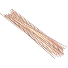 30 PCS Reed Diffuser Sticks, 20CM Natural Rattan Wood Sticks Essential Oil Aroma Diffuser Sticks Refill Replacement for Home Fragrance