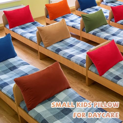 Set 6 Almohadas pequeñas de fibra multicolor 35.6x22.9 cm miniatura 3
