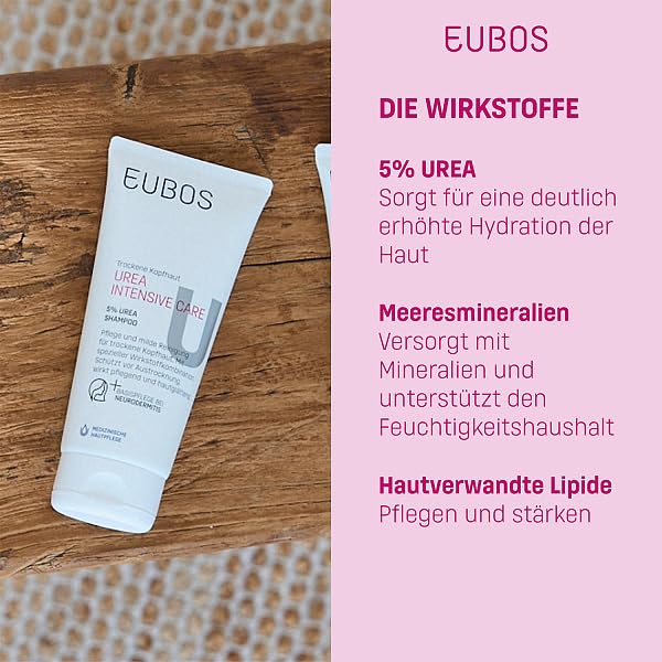 EUBOS TROCKENE HAUT Urea 5% Shampoo 200ml (1 x 200ml) image 5