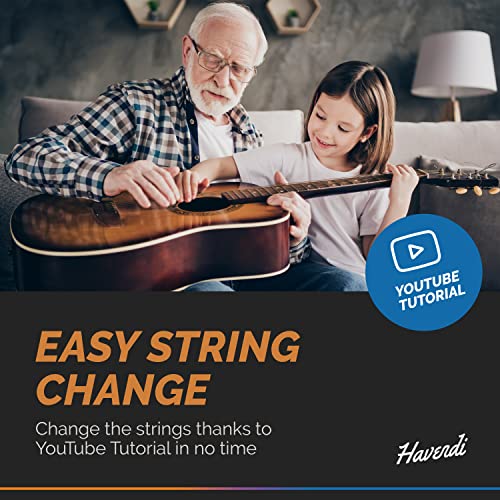 HAVENDI® Premium Cordes en nylon pour guitare classique – qualité sonore brillante en nylon durable et argent pour… - Les Beatles, Paul McCartney, John Lennon, RIngo Starr, George Harrison HAVENDI® Premium Cordes en nylon pour guitare classique - qualité sonore brillante en nylon durable et argent pour… – Image 7