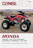 Honda TRX250X 87-92 & TRX300EX Fourtrax and Sportrax 93-06